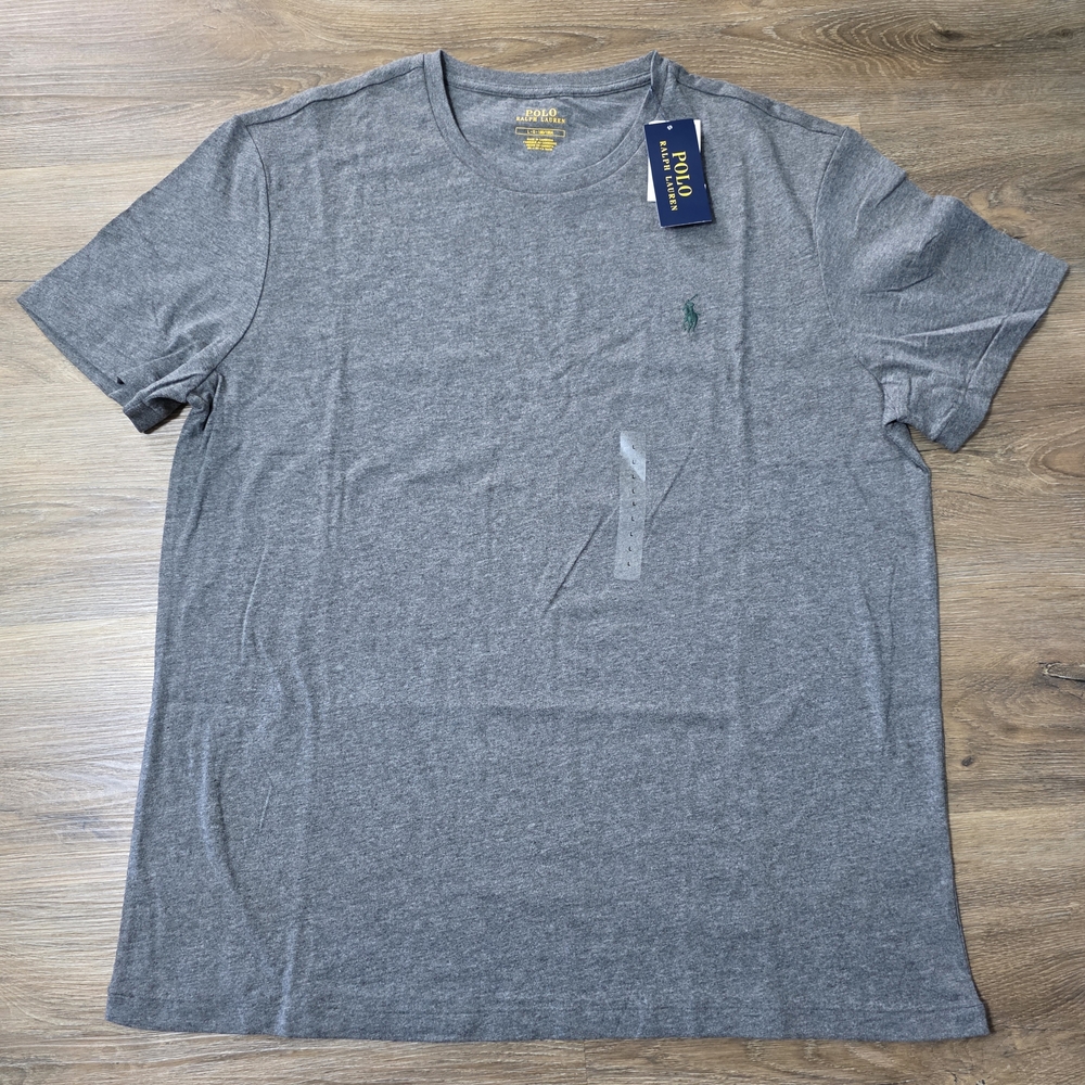 New Polo Ralph Lauren Large Tshirt Color Gray